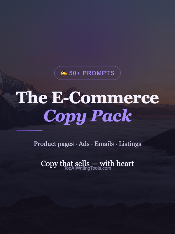 The E-Commerce Copy Pack